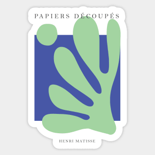 Henri Matisse - Cut-outs #4 Sticker